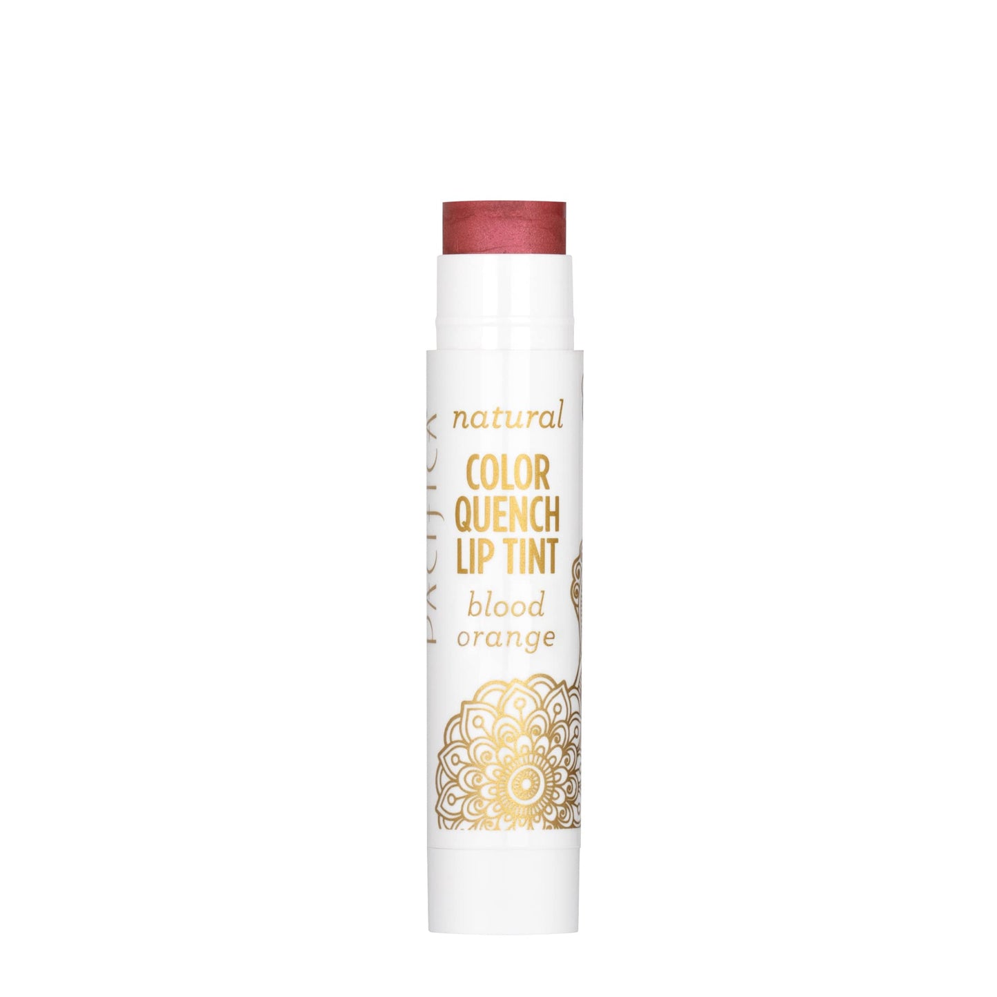 Pacifica Tinted Lip Balm - Color Quench Hydrating Flavored Lip Balm -Blood Orange Flavor - Clear -w/Coconut Oil & Cocoa Butter Natural Clean Beauty Beauty & Personal Care Pacifica
