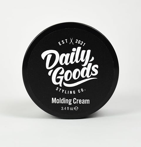 Daily Goods Styling Co. | Molding Cream | Natural Shine | Medium Hold | 3.4 oz 100 mL Beauty & Personal Care Daily Goods Styling Co.
