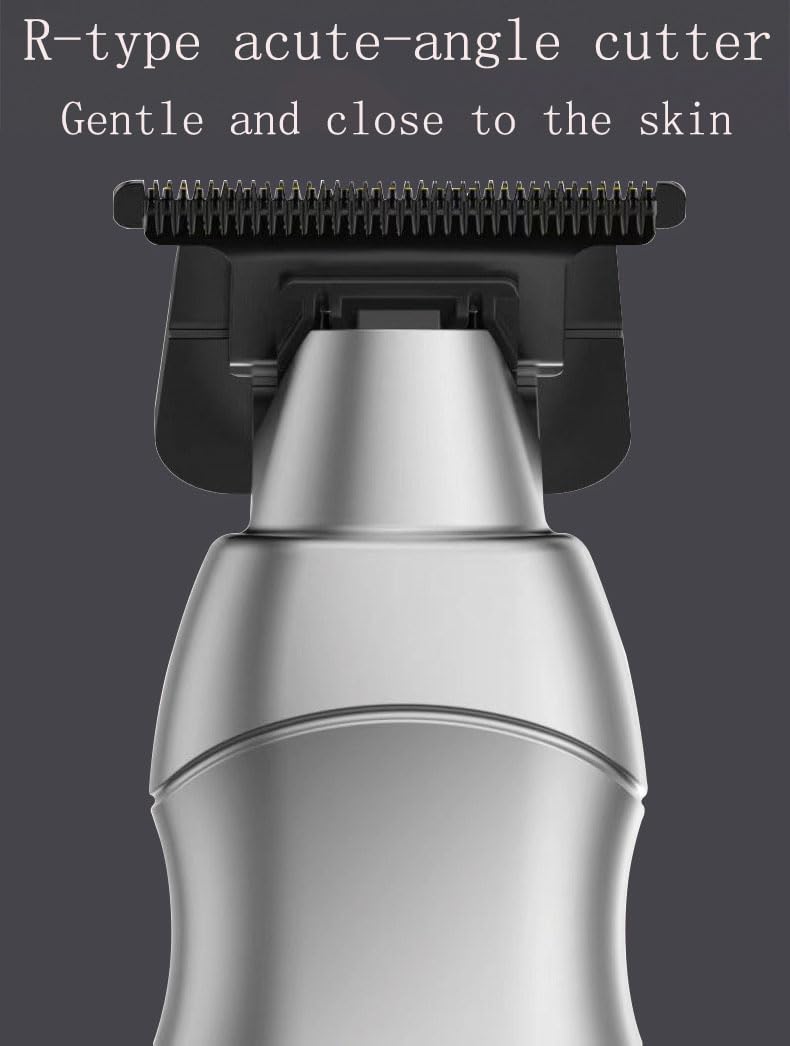 GLESVOWIO Men's Hair Clippers for Professional Trimmer Cordless Rechargeable Powerful Beard Cutting Grooming Tool with 6 Limint Combs Beauty and Personal Care GLESVOWIO