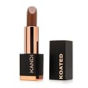 Kandi Koated Suede Matte Lipstick - Rich Cocoa Warm Mid-Tone Brown - Highly Pigmented Long-Lasting Matte Lipstick for Women - Creamy Smooth Finish - Beauty & Personal Care Kandi