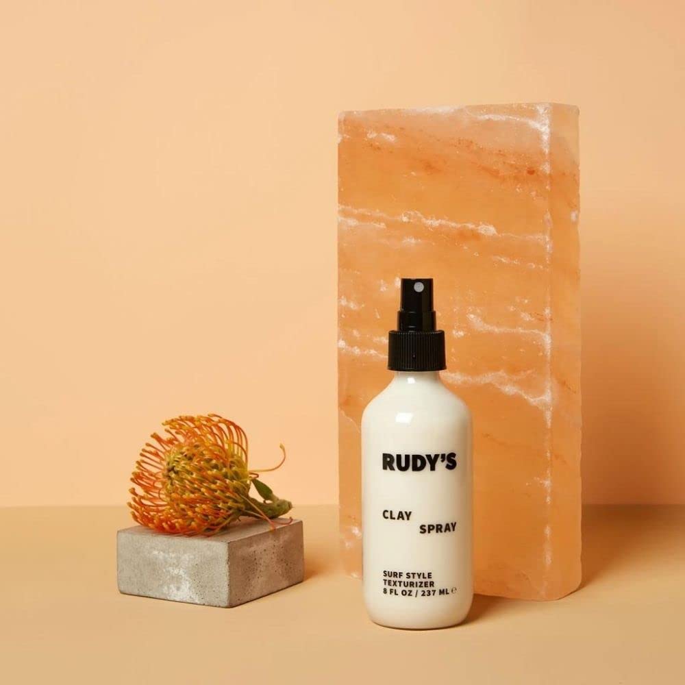 RUDY's Clay Spray - Hair Texturizer with Sea Salt - Paraben Free - For Fullness and Body (8 fl oz) Beauty & Personal Care Rudy's