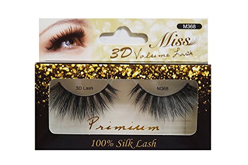 "4 Pairs" Miss Lash 100% Handmade Tapered 3D Volume lash M368 Beauty & Personal Care Miss Lash