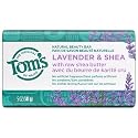 Tom's of Maine Natural Beauty Bar Soap, Lavender & Shea With Raw Shea Butter, 5 oz. Beauty & Personal Care Tom's of Maine