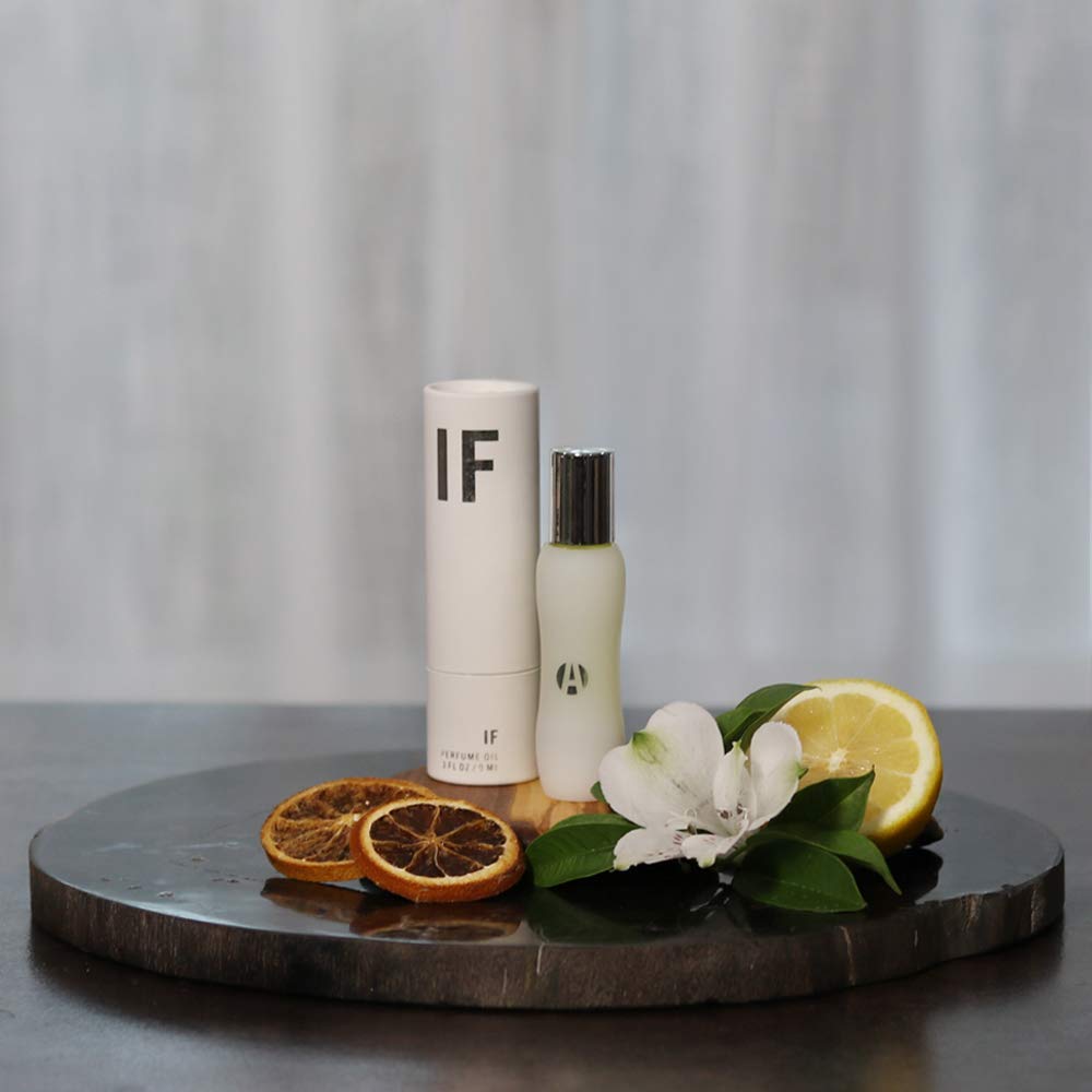 APOTHIA - IF Roll-On Oil | Modern White Floral & Citrus | Award Winning Fragrance with Premium Ingredients | Long Lasting Perfume | 0.3 oz | 9 ml | Beauty & Personal Care APOTHIA