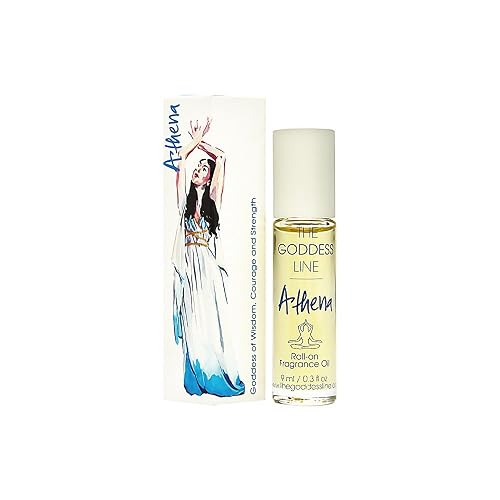Athena Fragrance - Goddess of Wisdom 0.33 oz Perfume Roll-On Beauty & Personal Care Lakshmi