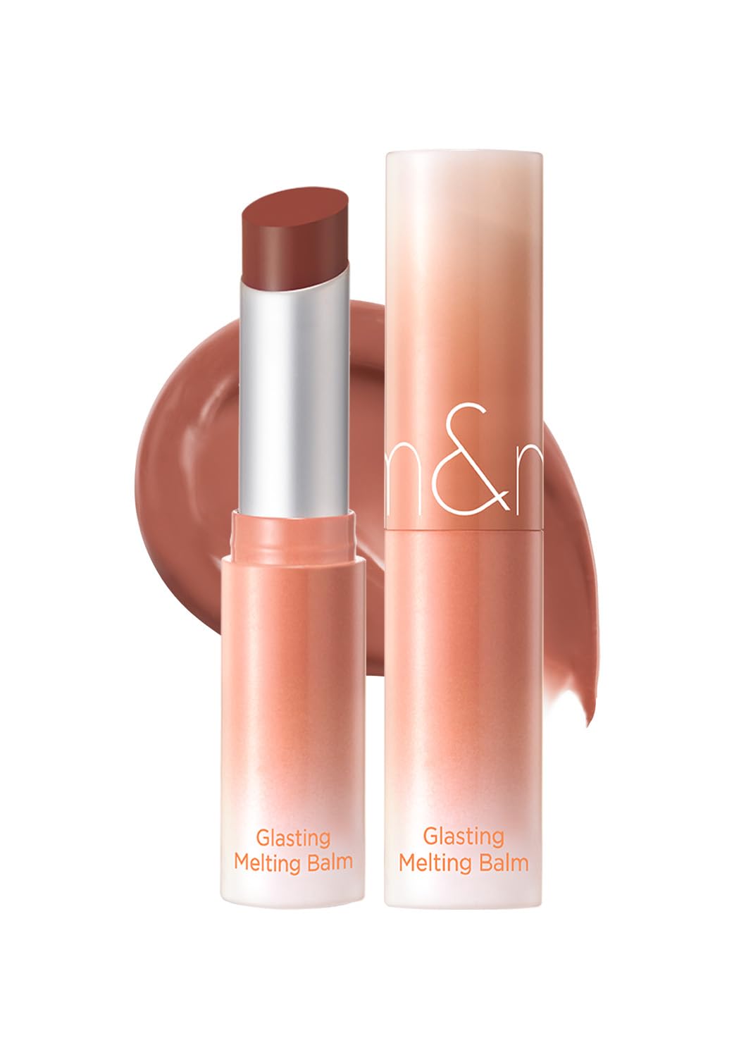 rom&nd GLASTING MELTING BALM 13 Scotch Nude - Crystal-Clear Water-Gloss Shine - Hydrating Tinted Lip Balm for Plump, Non-Sticky Lips Beauty and Personal Care rom&nd
