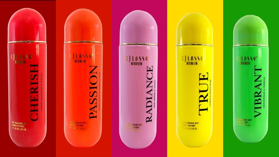 CJ Lasso Body Mist, Radiance | Sweet and Gentle Frangrance, 3x More Concentrated Formula That Lasts, Flirty and Bright, Perfume and Body Mist Beauty & Personal Care CJ Lasso