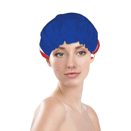 Verde Flag Prints Shower Cap Double Layer Lined Waterproof Bathing Shower Hat Beauty and Personal Care Hayyett
