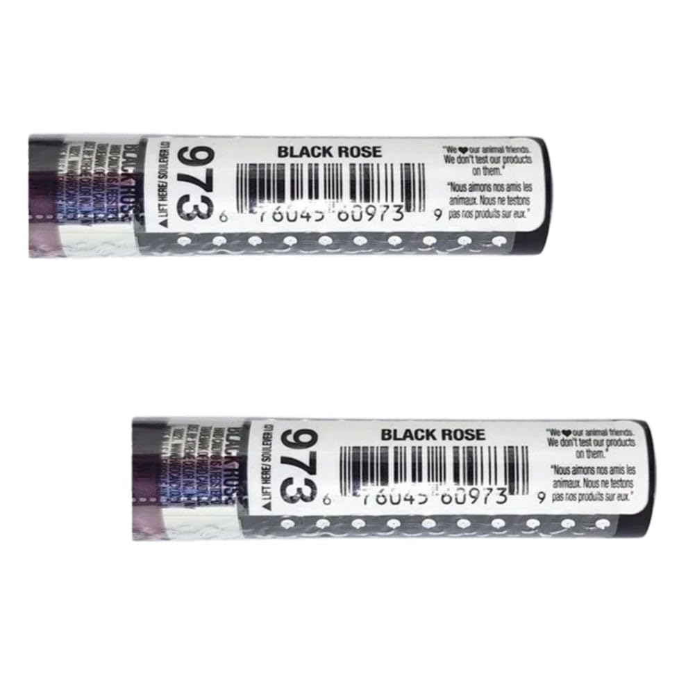 Hard Candy Pack of 2 Fierce Effects Daring Lip Gloss, Black Rose 973 Beauty & Personal Care Hard Candy