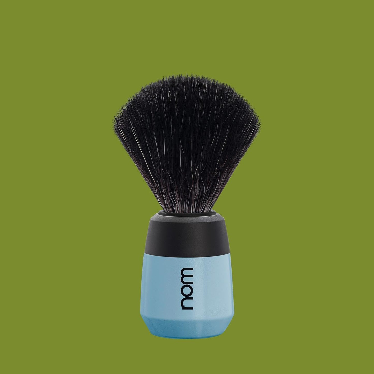 NOM Max Shaving Brush - Vegan Shave Brush for Shaving soaps and creams - sustainable eco-friendly and reusable - Exfoliating Shaving Brush - Fjord Beauty and Personal Care MÜHLE