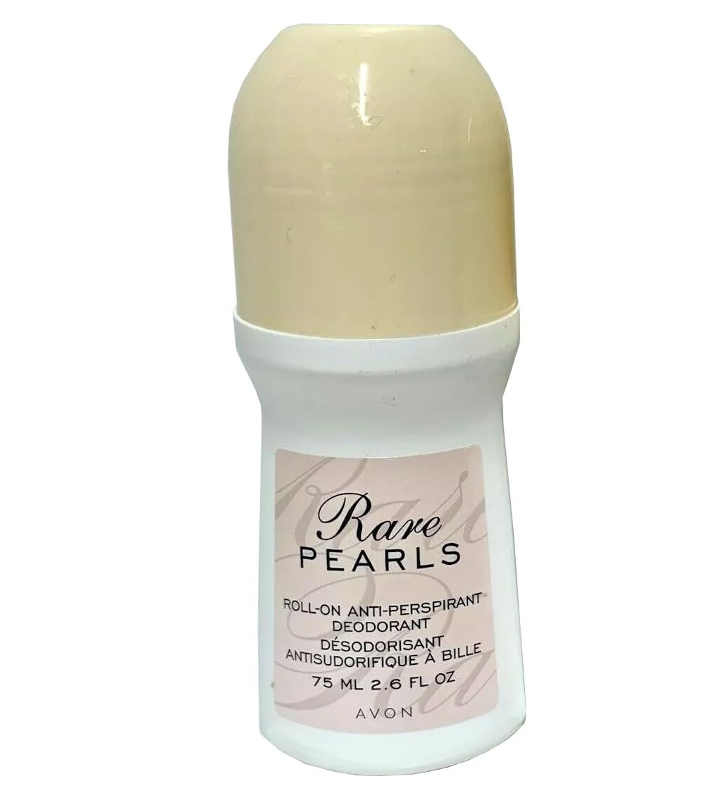Avon Rare Pearls Roll-on Anti-perspirant Deodorant Bonus Size 2.6 Fl. Oz. Beauty and Personal Care AVON
