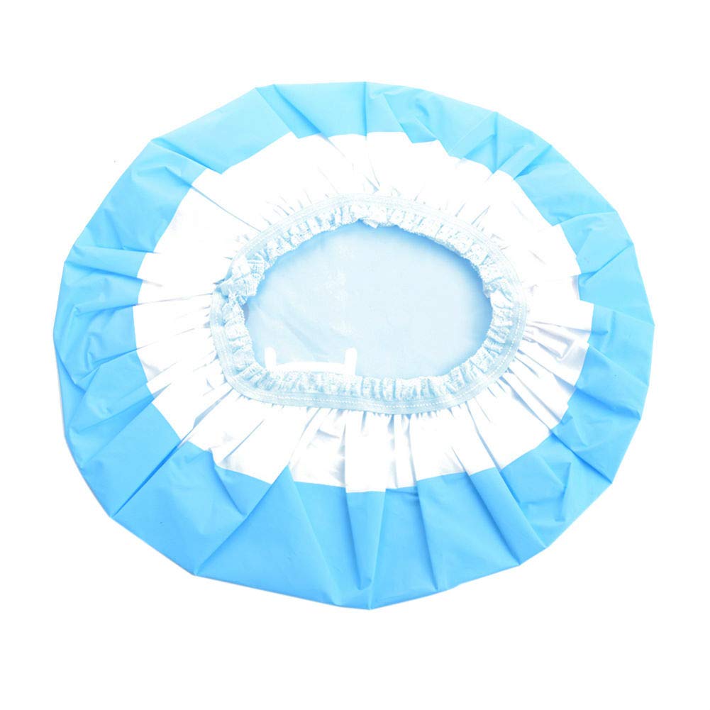 Aysekone 5 Pieces Cartoon Animals Waterproof Elastic PEVA Shower Caps Bath Caps Bathing Bathroom Hats Bathroom Accessories for Women and Girls Beauty & Personal Care Aysekone