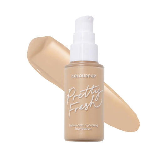 ColourPop Pretty Fresh Liquid Foundation - Hydrating Foundation with Medium, Buildable Coverage & a Natural Finish - Enriched with Hyaluronic Acid Beauty & Personal Care ColourPop