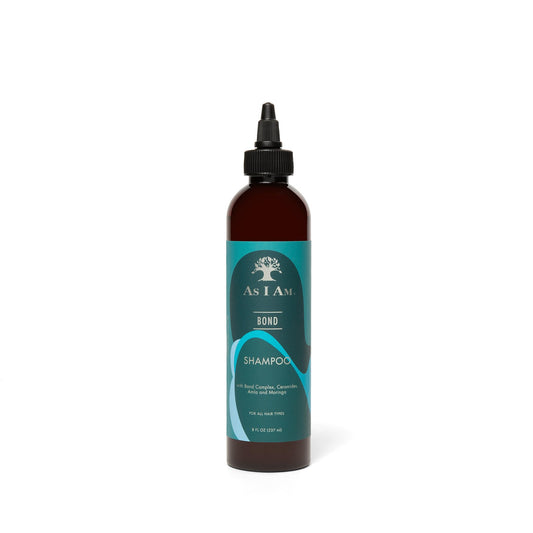 As I Am Bond Repair Shampoo - 8 oz - with Moringa, Amla, & Ceramides - Hair Repair Treatment For Damaged Hair