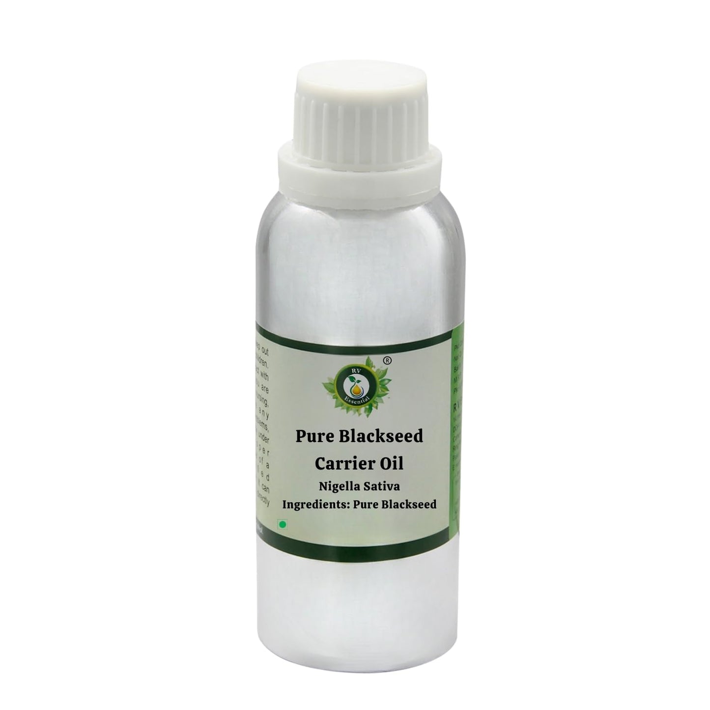 R V Essential Pure Blackseed Carrier Oil 1250ml (42oz)- Nigella Sativa (100% Pure and Natural Cold Pressed) Beauty and Personal Care R V Essential