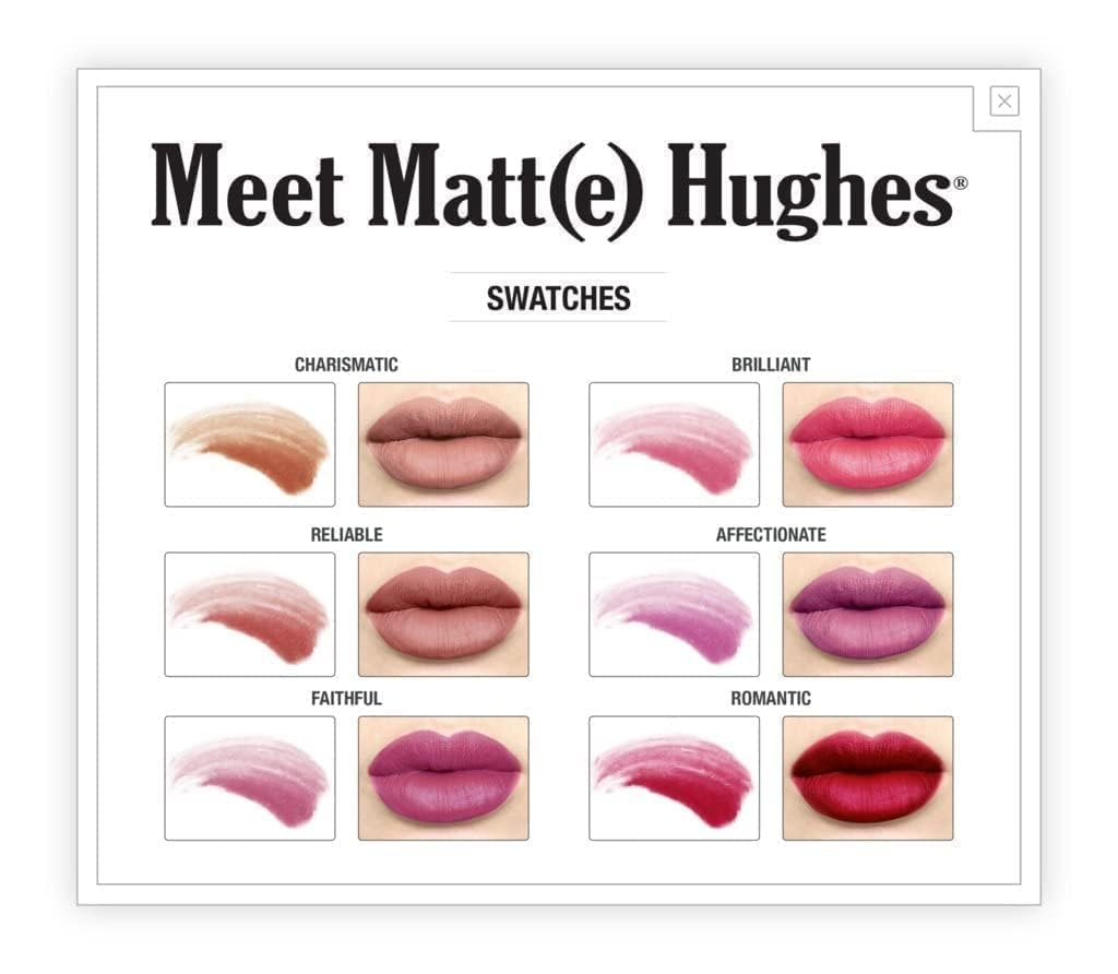 theBalm Meet Matt(e) Hughes Matte Liquid Lipstick - Affectionate Beauty & Personal Care theBalm