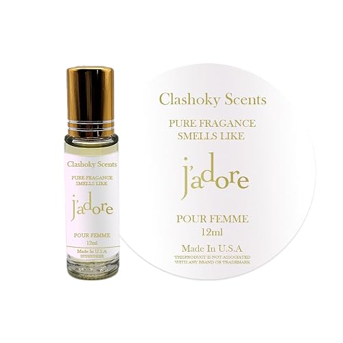 Clashoky Fragrance Perfume Oils Jadore Parfum Roll On Body Oil women(12ml) Beauty & Personal Care Clashoky