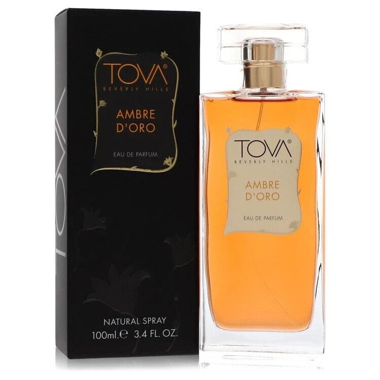 Tova Beverly Hills Ambre D'oro Eau de Parfum Spray for Women 3.4 fl oz Beauty & Personal Care Tova