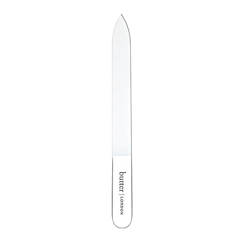 butter London Glass Nail File, Signature Glass Collection - Professional Nail Filers for Natural Nails - Salon Quality Manicure Pedicure Tool Beauty & Personal Care butter LONDON