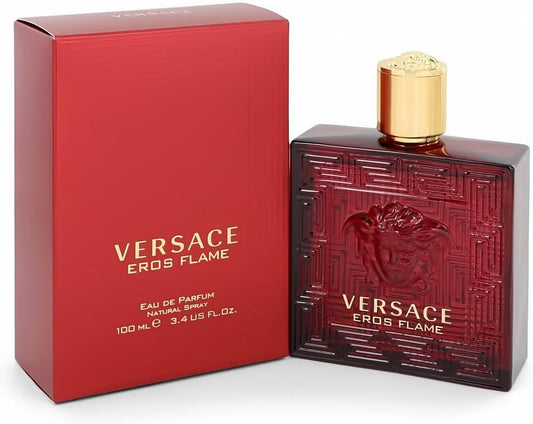 Versace Eros Flame Eau De Parfum Spray for Men, 3.4 Ounce Beauty & Personal Care Versace