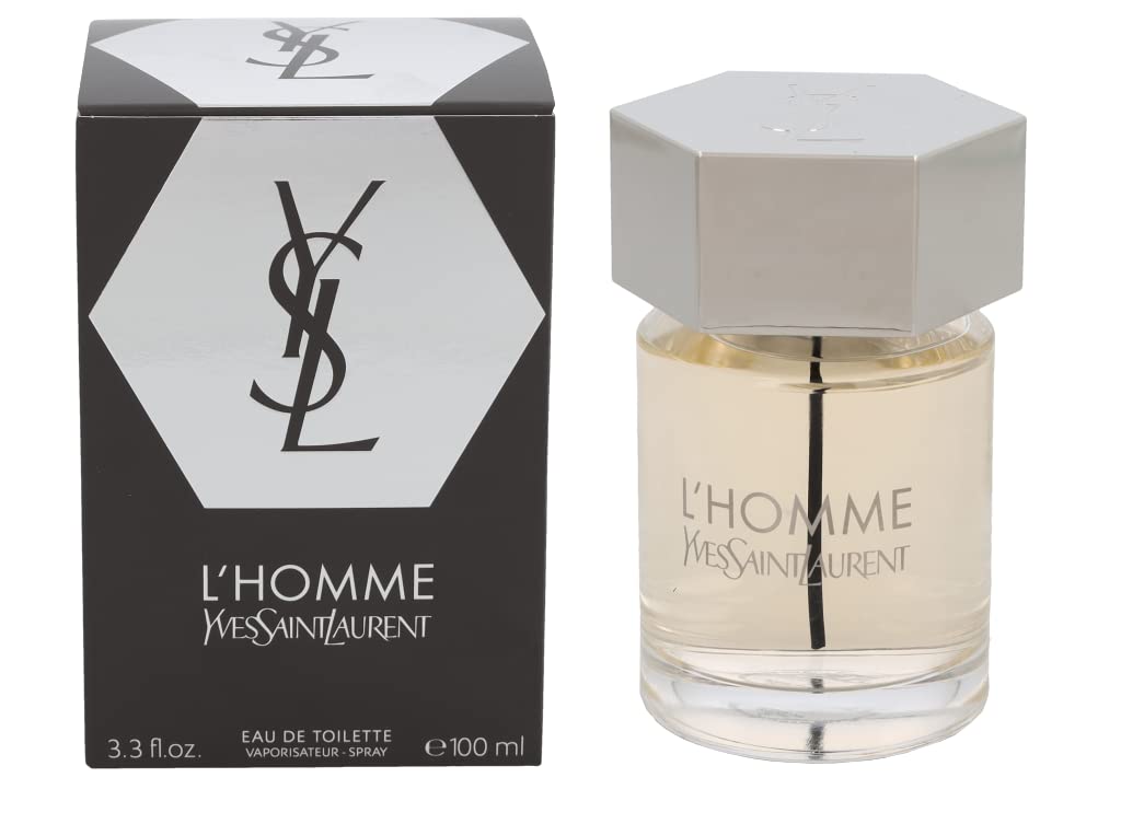 L'homme Eau De Toilette Spray For Men By Yves Saint Laurent - 3.3 oz Beauty & Personal Care Yves Saint Laurent