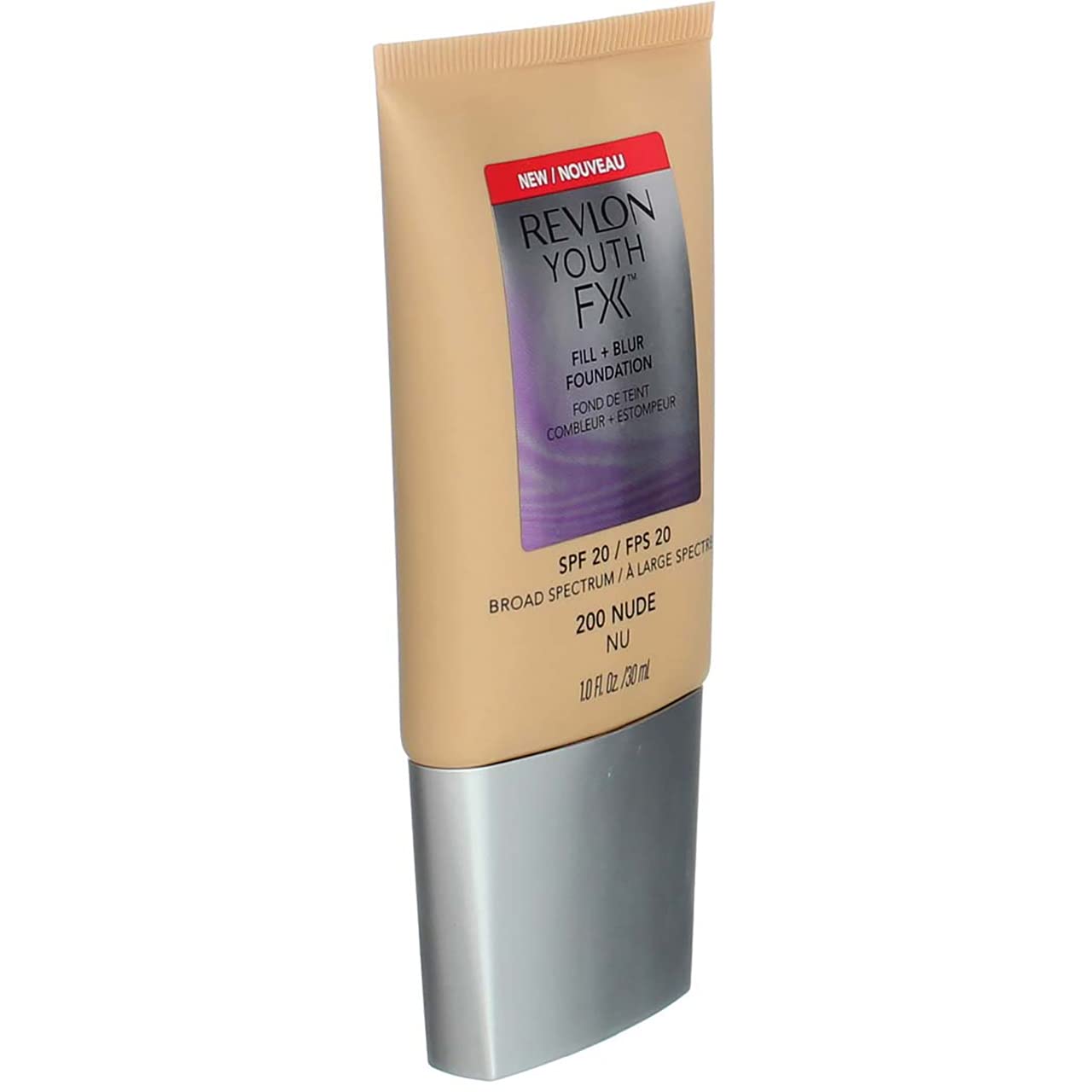 Revlon Youth Fx Fill + Blur Foundation, 200 Nude, 1 fl oz (Pack of 2) Beauty & Personal Care REVLON