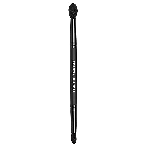 bareMinerals Essential Blender Dual-Ended Eye Brush, Tapered Edge Eyeshadow Brush to Blend, Pointed End to Diffuse Edges, Synthetic Fibers, Vegan Beauty & Personal Care bareMinerals