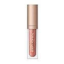 Beauty For Real Lip Gloss + Shine, Plumping High Shine Hydrating Gloss, Turned On, Sheer Lip Bite Nude, Light + Mirror, Cruelty Free, 0.15 fl oz Beauty & Personal Care Beauty For Real