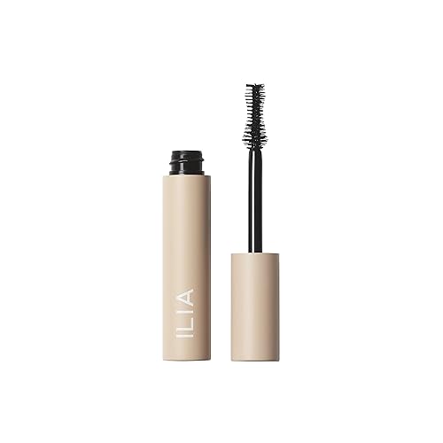 ILIA - Fullest Volumizing Mascara | Weightless, Buildable, Smudge + Flake-Free, Sensitive Eyes Safe | Full, Thick, Healthier Lashes | Non-Toxic Beauty & Personal Care ILIA