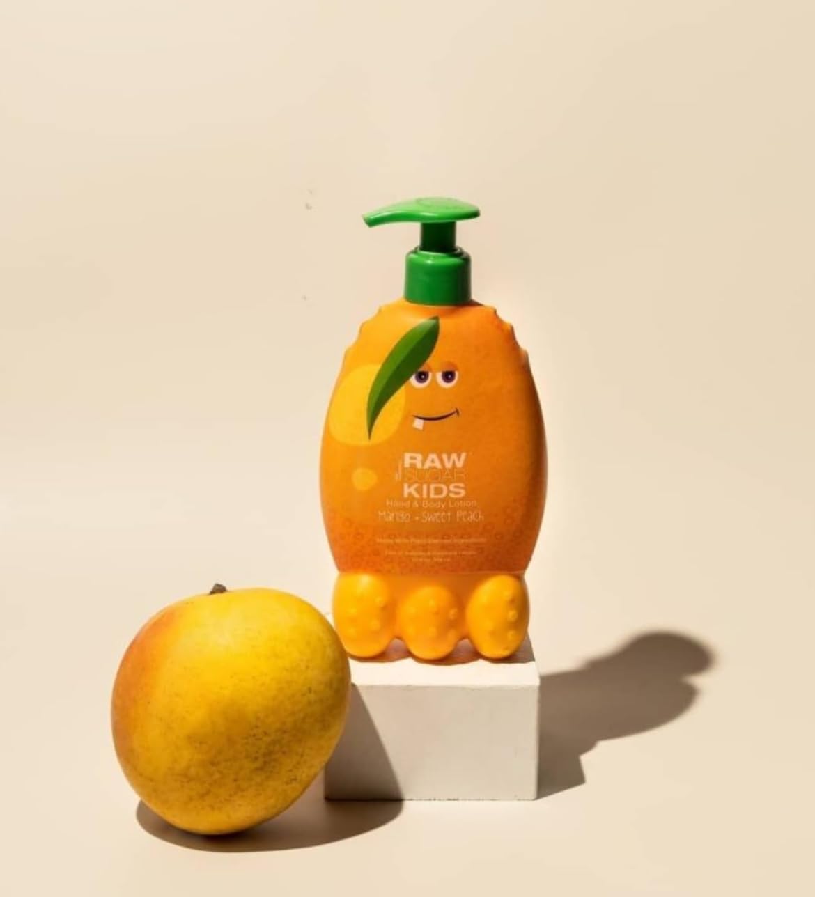Raw Sugar Kids Hand & Body Lotion, Mango Scent Pack, 12 fl oz Beauty & Personal Care Raw Sugar Kids