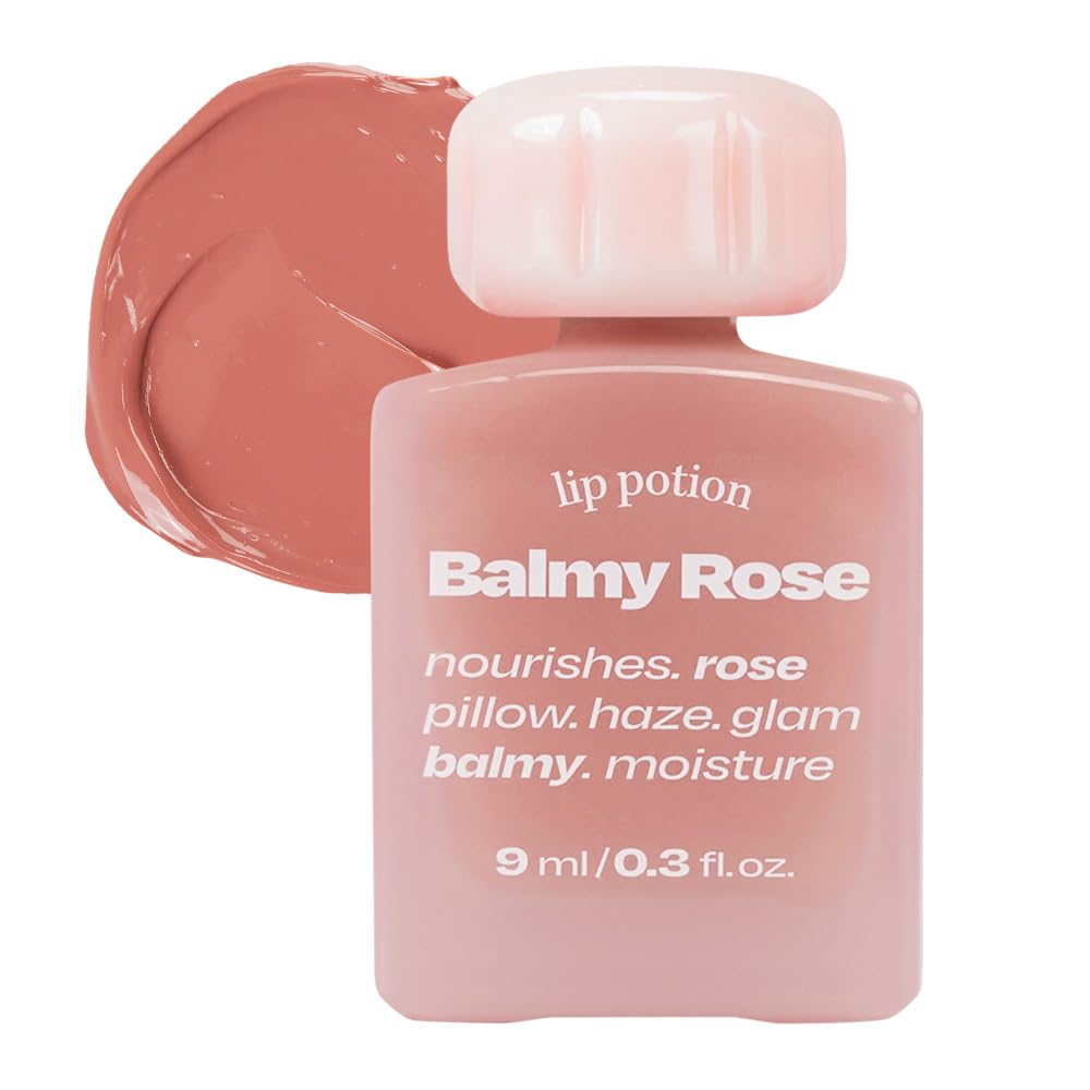 alternativestereo Lip Potion Balmy Rose No.00 Nudy Apricot - Creamy, Hydrating, Rosy Lip Tint with a Subtle Glow - 0.3 Oz Beauty and Personal Care alternativestereo