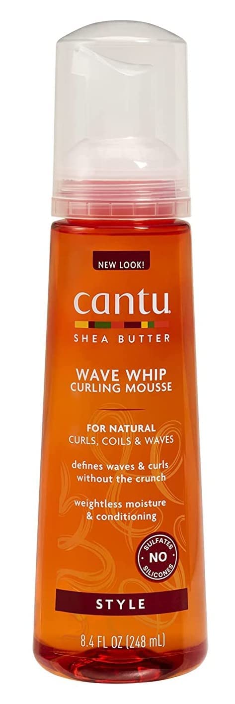 Cantu Shea Butter Wave Whip Curling Mousse 8.4 Ounce (Pack of 6) Beauty & Personal Care Cantu