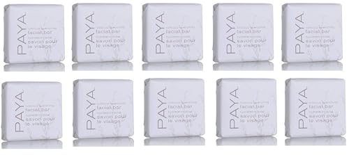 PAYA Organics Facial Bar Soap, 1 Ounce - Set of 10 Beauty & Personal Care Paya