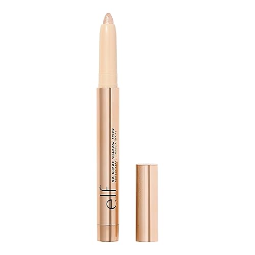 e.l.f. No Budge Shadow Stick, Long-Lasting Cream Eyeshadow Stick For High-Pigment, Metallic Color, Vegan & Cruelty-Free, Perfect Pearl Beauty & Personal Care e.l.f.