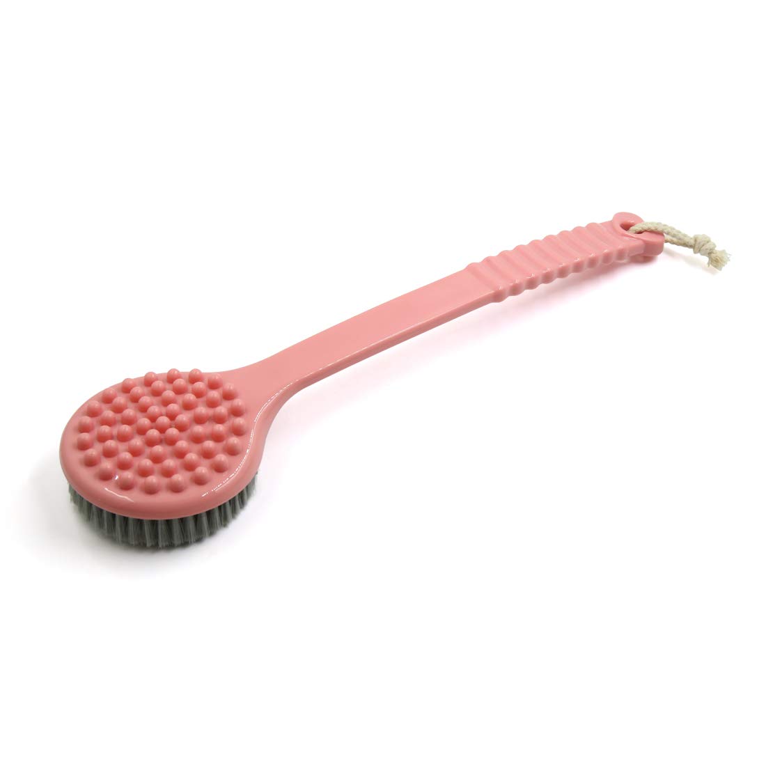 Ruilogod Pink Heart Pattern Soft Bristle Plastic Good Performance Body Brush Bath Shower Scrubber (id: 396 be4 d7c 7f9 487 Beauty and Personal Care Ruilogod