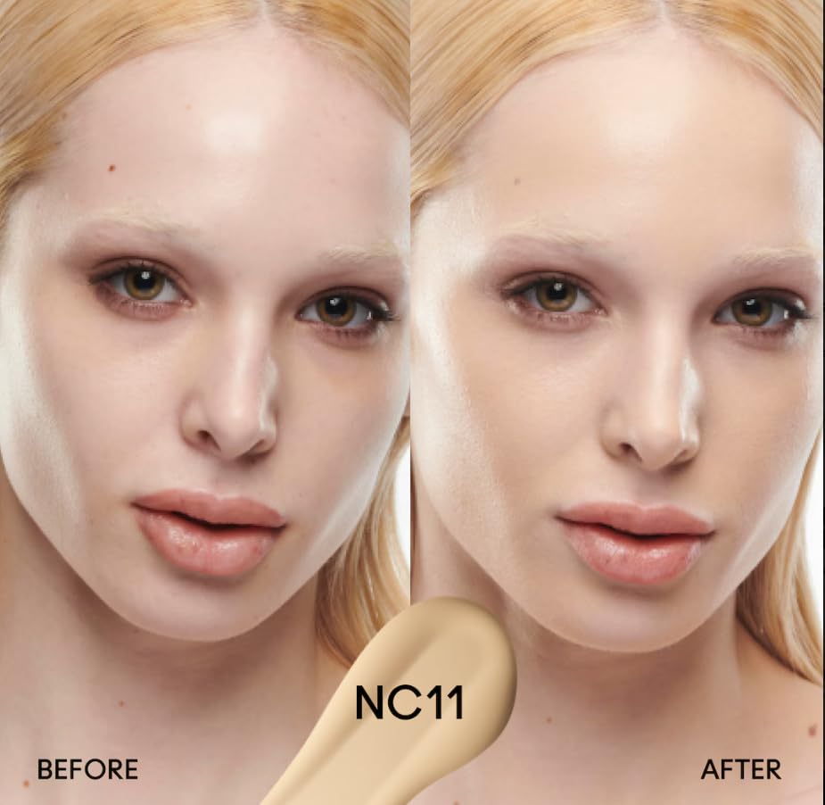 M.A.C Studio Radiance Serum Powered Foundation - NC11 (Lightest beige with golden undertone for lightest skin)1 Fl Oz/30 mL Beauty & Personal Care MAC