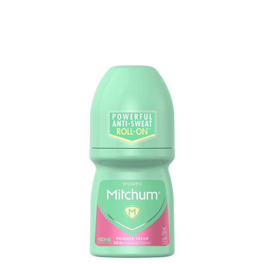 Mitchum Women Invisible Roll-On, Powder Fresh 1.7 oz (Pack of 2) Beauty and Personal Care Mitchum