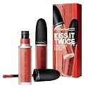 MAC Kiss It Twice Powder Kiss Liquid Duo: Orange Beauty & Personal Care MAC