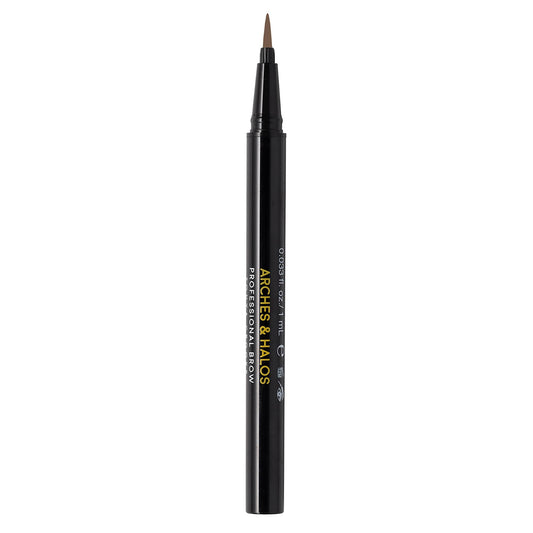 Arches and Halos Microfiber Tinted Brow Mousse - Richly Pigmented Eyebrow Shaper - Water Resistant Filler Pen - Vegan - Mocha Blonde - 0.11 oz