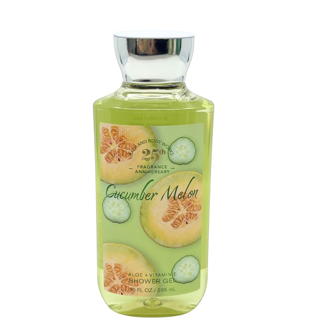 Bath & Body Works Cucumber Melon 3pc bundle - Shower Gel 10oz, Mist 8oz, & Body Cream 8oz Beauty & Personal Care Bath & Body Works