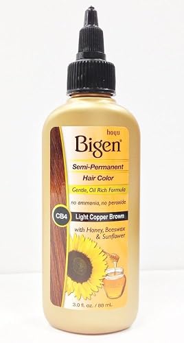 Bigen Semi-Permanent Haircolor #Cb4 Light Copper Brown 3 Ounce (88ml) (3 Pack) Beauty & Personal Care Bigen