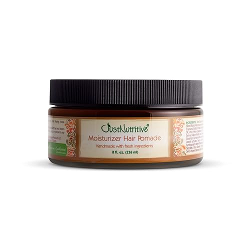 Just Nutritive Moisturizer Hair Pomade | Natural Hydrating Pomade | Hair Food For All Hair Types | Softening Cream for Men and Woman | Hair Care Beauty & Personal Care Just Nutritive