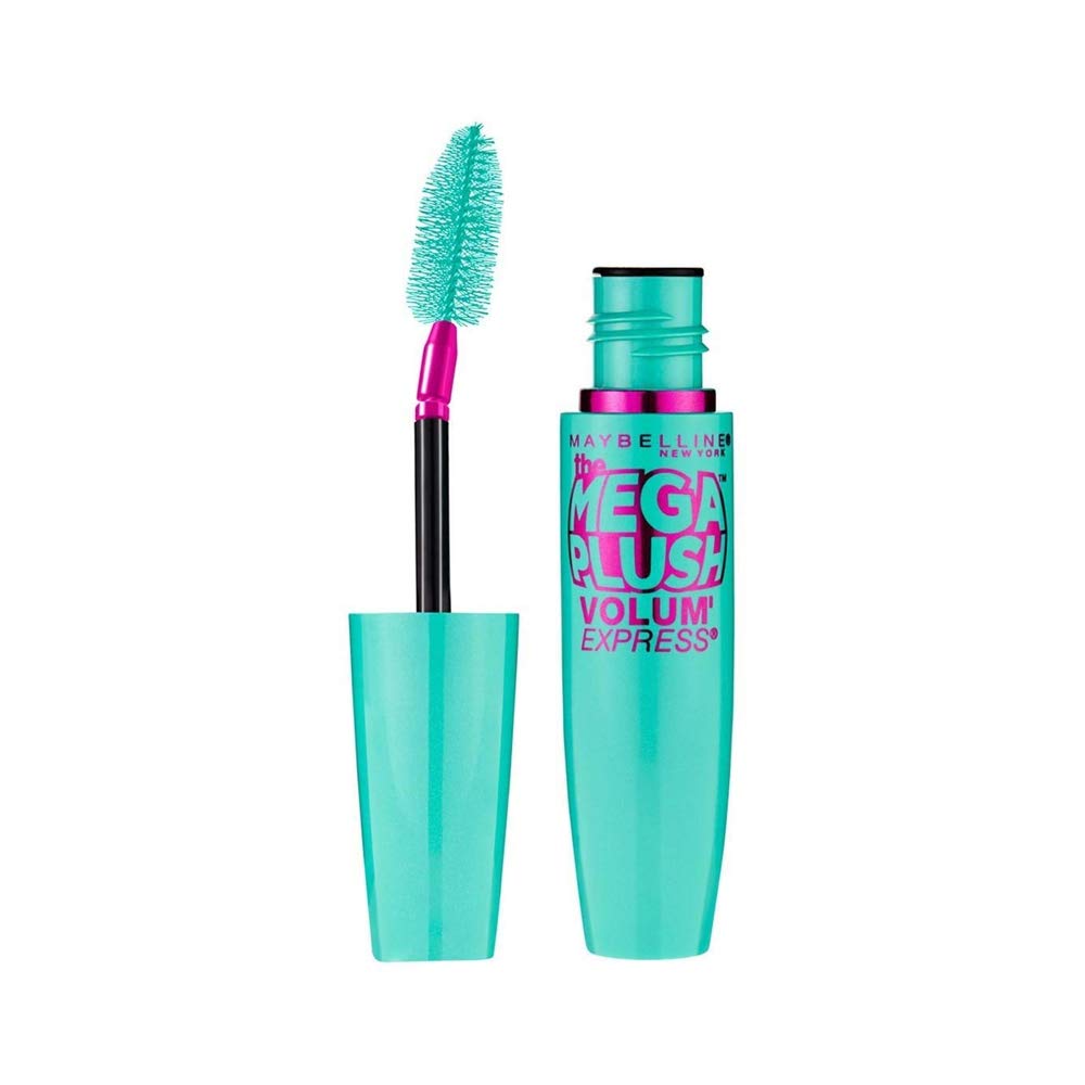 Myb Plush Blkst Blck Masc Size .30 F Maybelline Volum'Express Mega Plush Mascara Blackest Black