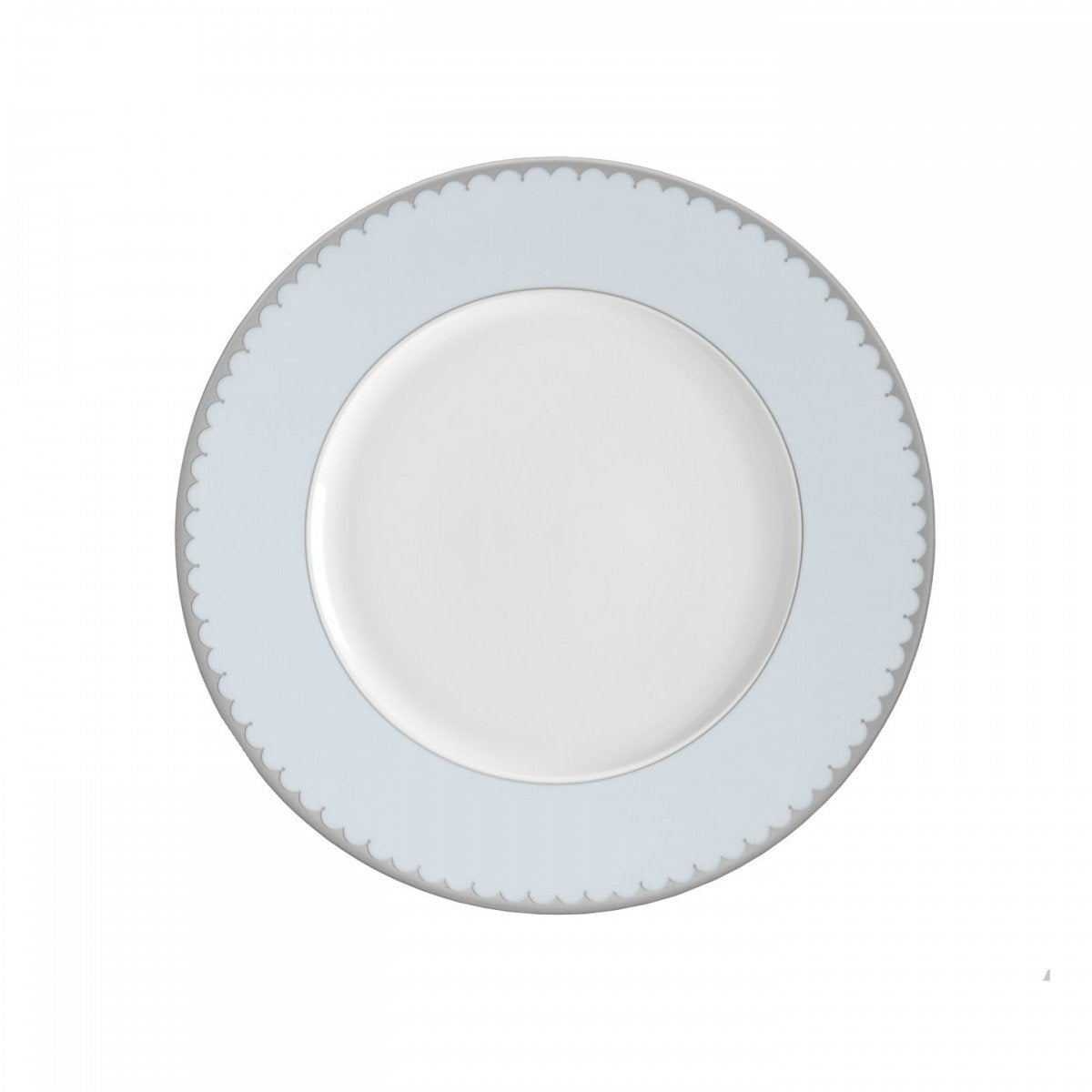 MONIQUE LHUILLIER WATERFORD Lily of the Valley Blue Accent plate 9" Beauty and Personal Care MONIQUE LHUILLIER WATERFORD CHINA