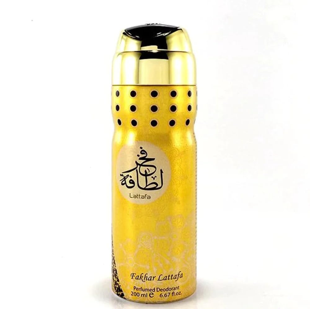 Lattafa Afkaar Perfumed Deodorant Spray, 6.7 Ounce (Unisex) Beauty and Personal Care Lattafa