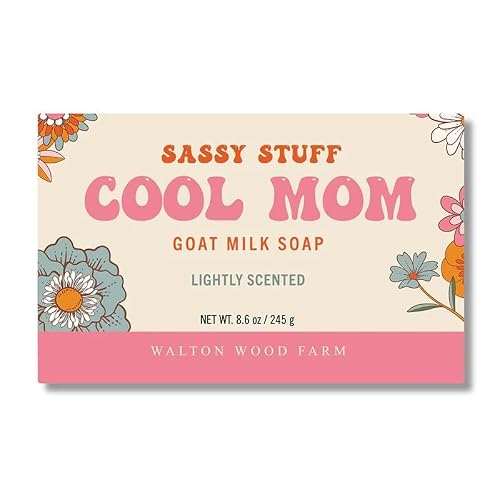 Walton Wood Farm, Sassy Stuff 8.6 oz Soap Bar: (Cool Mom) Beauty & Personal Care Walton Wood Farm