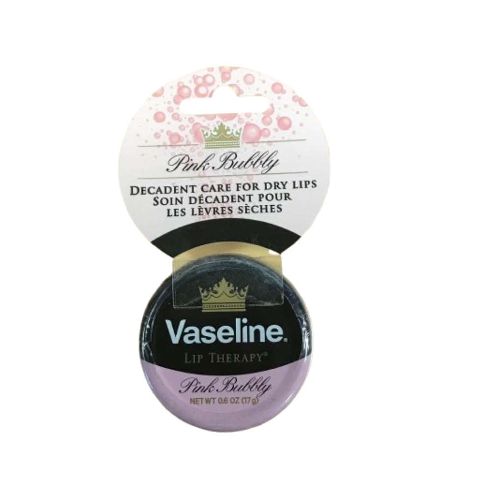 VASELINE Limited Edition Pink Bubbly Lip Therapy, 17g / 0.6 oz Beauty & Personal Care Vaseline