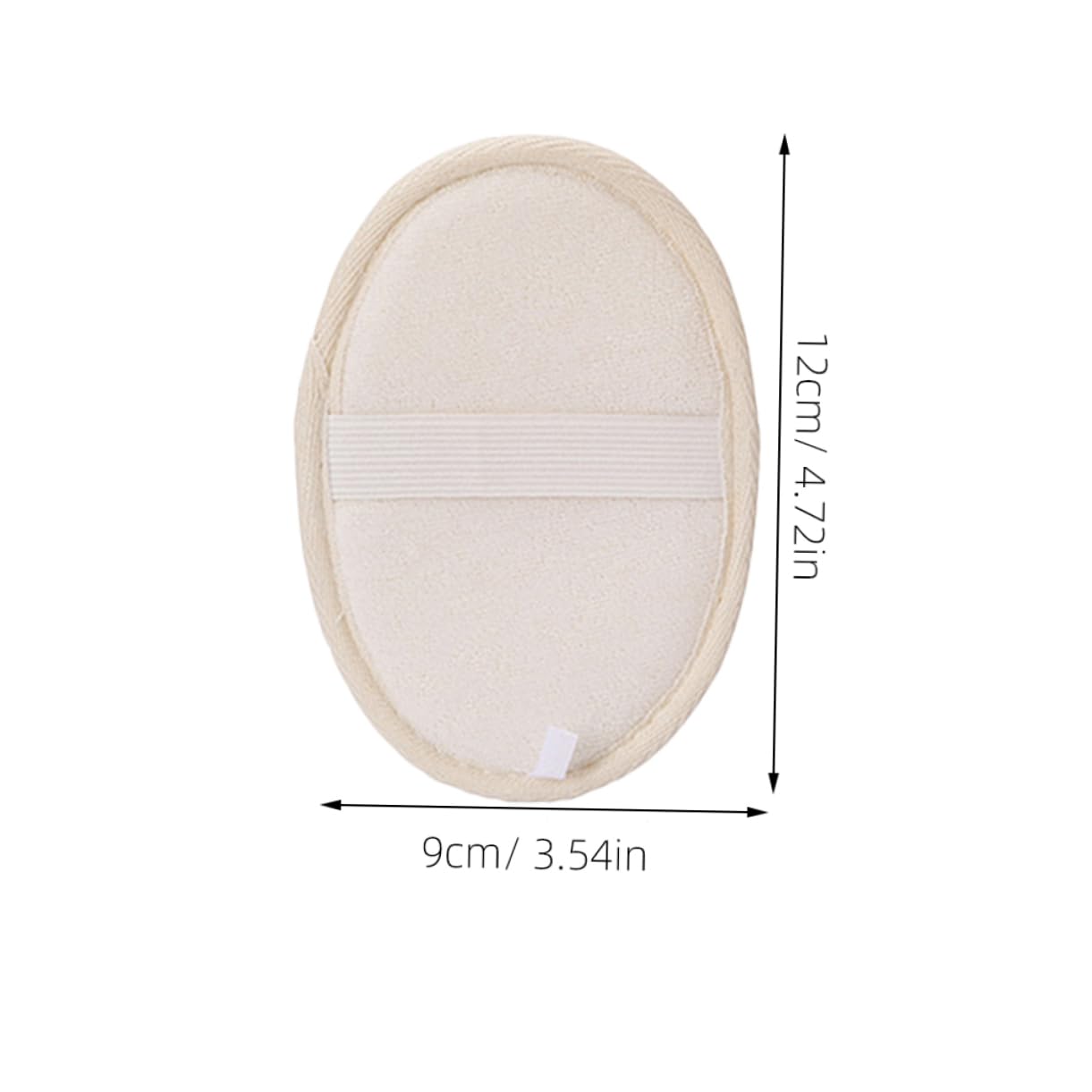 Ipetboom 5pcs Loofah Bath Pad Shower Scrubber Bathing Pad Body Sponges for Shower Bath Skin Cleaning Tool Beauty and Personal Care Ipetboom