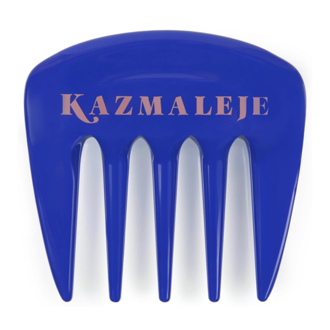 KAZMALEJE Detangling & Styling Pick for Curly, Kinky, Coily Hair | Reduces Frizz, Adds Volume | For Women, Kids & Men Beauty & Personal Care KAZMALEJE