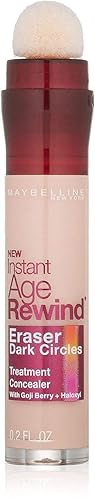 Maybelline Instant Age Rewind Eraser Dark Circles Treatment Concealer, [160] Brightener 0.2 oz (Pack of 3) Beauty & Personal Care MAYBELLINE
